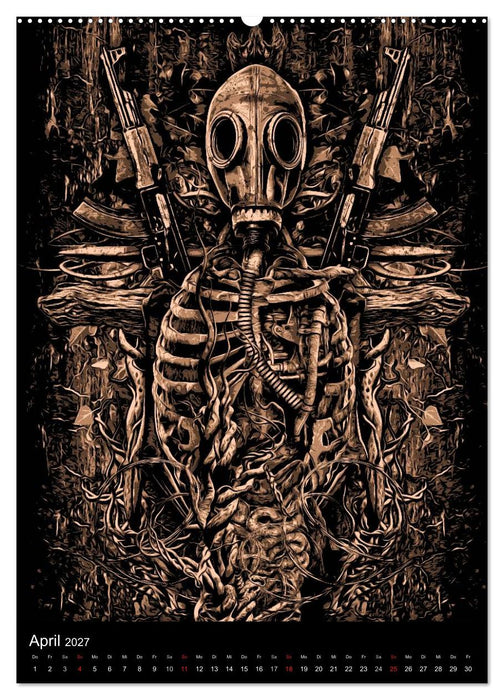 BLOODBOY/ HORROR ILLUSTRATION V1 (CALVENDO Premium Wandkalender 2027)
