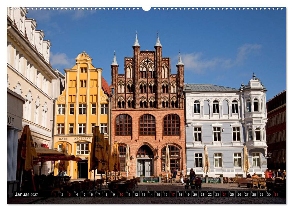 Hansestadt Stralsund (CALVENDO Wandkalender 2027)