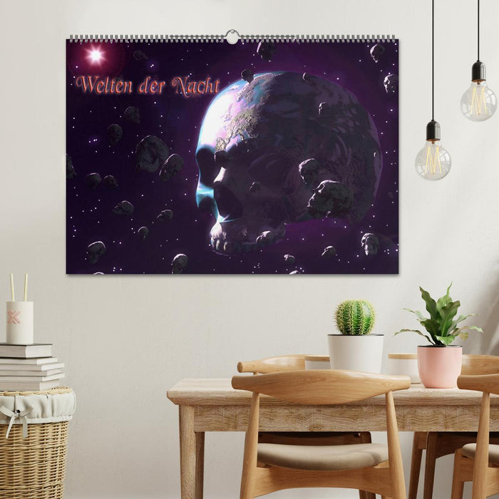 Welten der Nacht – Gothic und Dark Art (CALVENDO Wandkalender 2027)