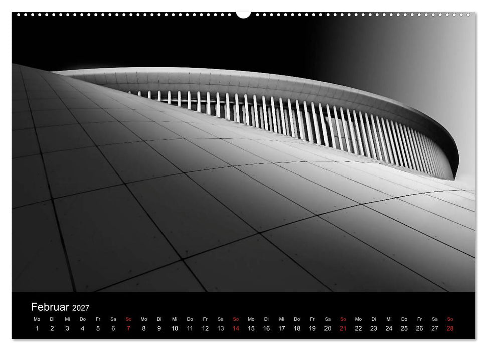 Black-Schwarz-Noir 2027 (CALVENDO Premium Wandkalender 2027)