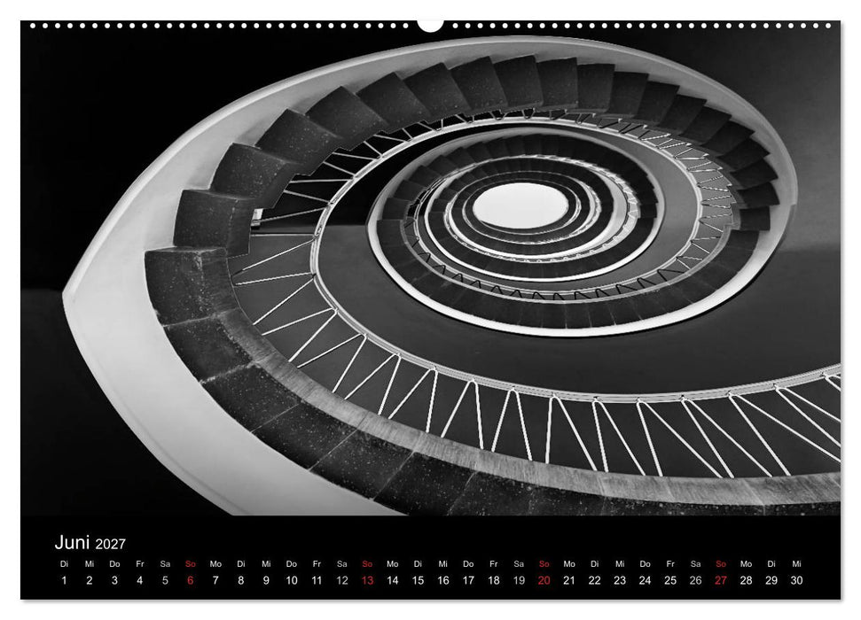 Black-Schwarz-Noir 2027 (CALVENDO Premium Wandkalender 2027)