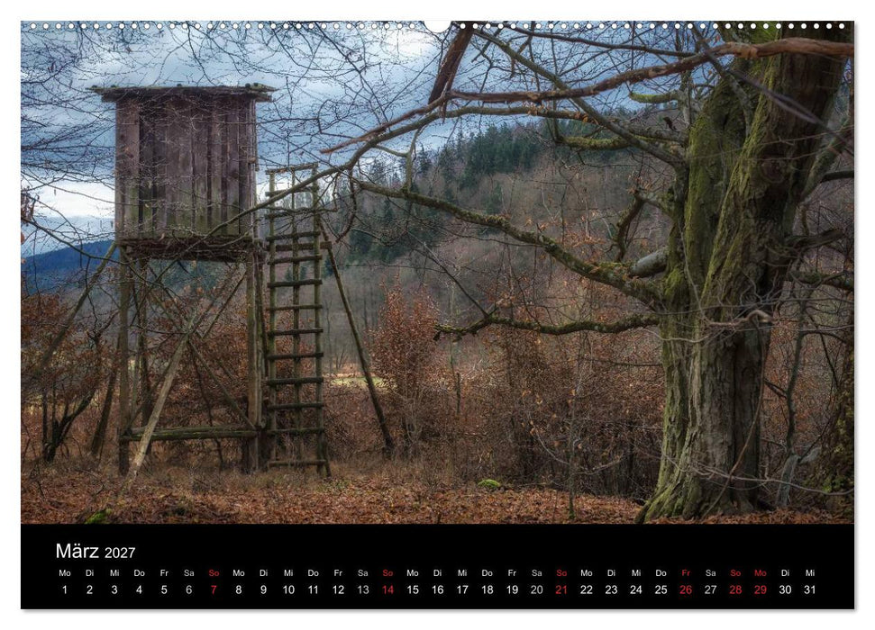 Kanzelkalender 2027 (CALVENDO Premium Wandkalender 2027)