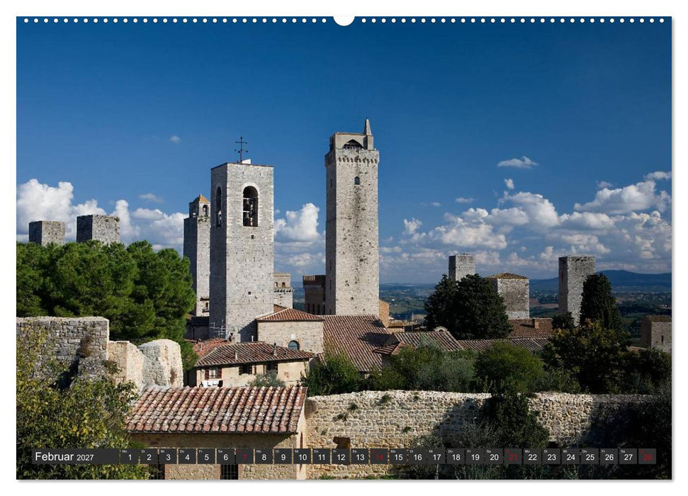 Toskana - mio amore (CALVENDO Premium Wandkalender 2027)