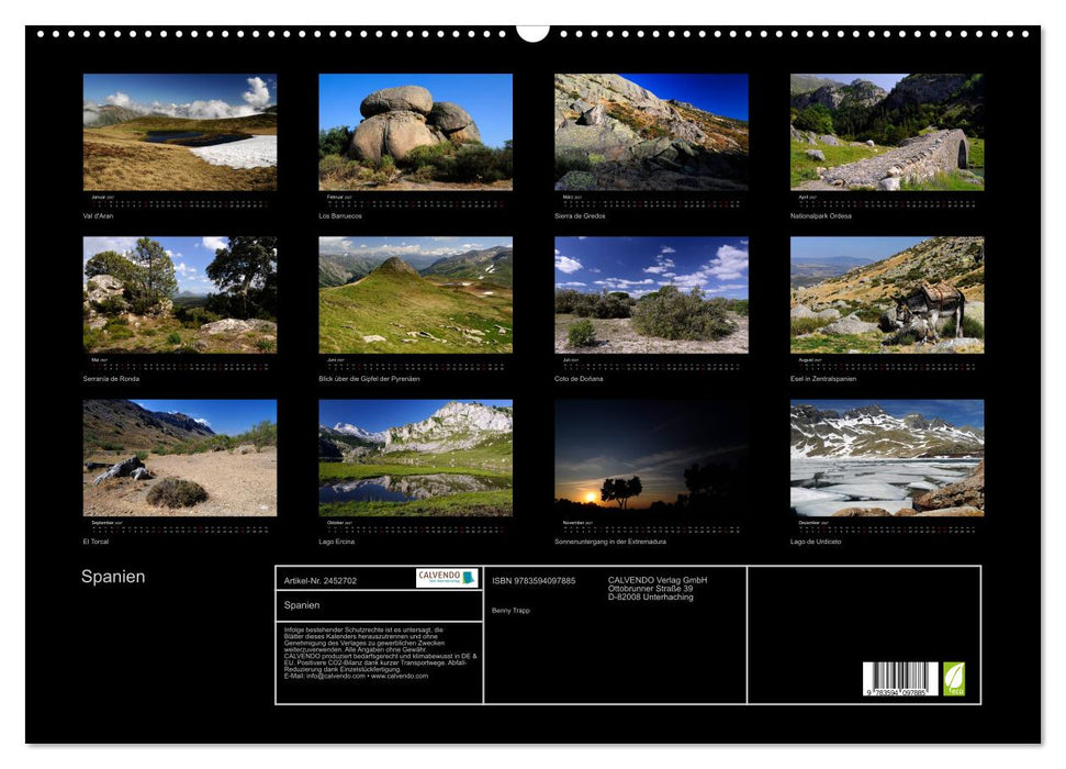 Spanien (CALVENDO Wandkalender 2027)