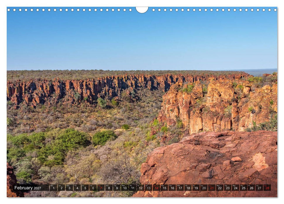 Namibia - Colours and Light (CALVENDO Monthly Calendar 2027)