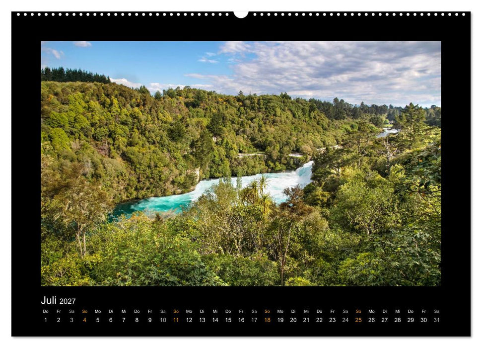 Neuseeland - Wunderwelt der Natur (CALVENDO Premium Wandkalender 2027)