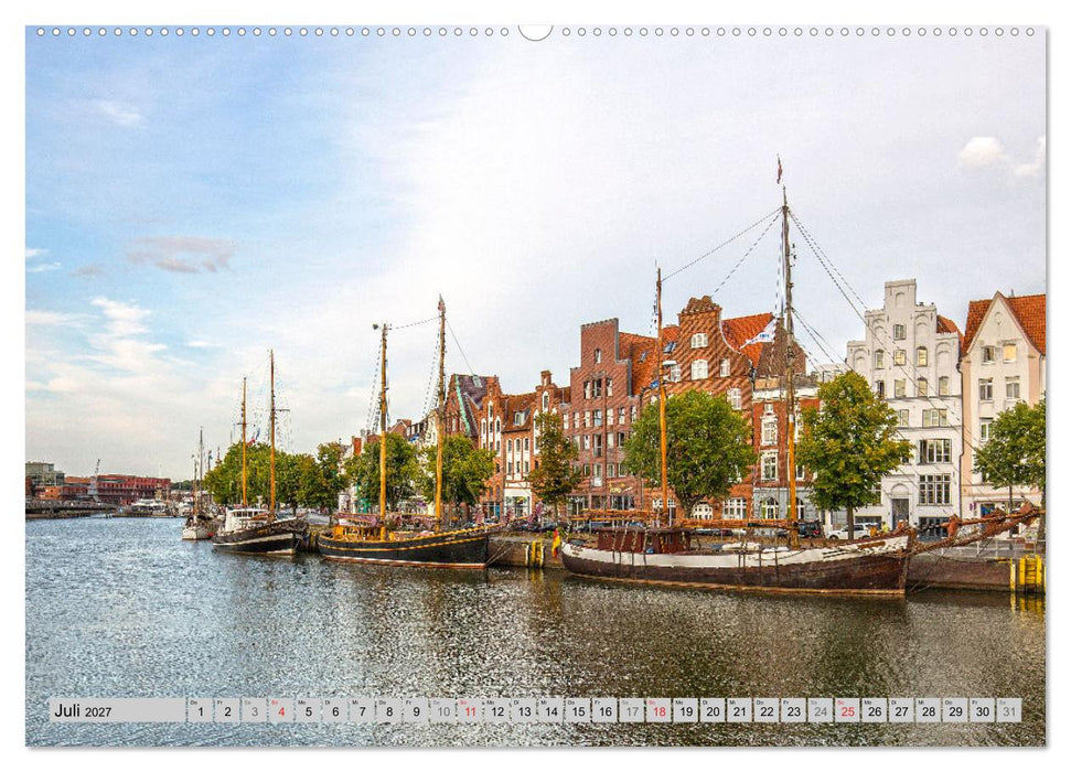 Hansestadt Lübeck (CALVENDO Premium Wandkalender 2027)