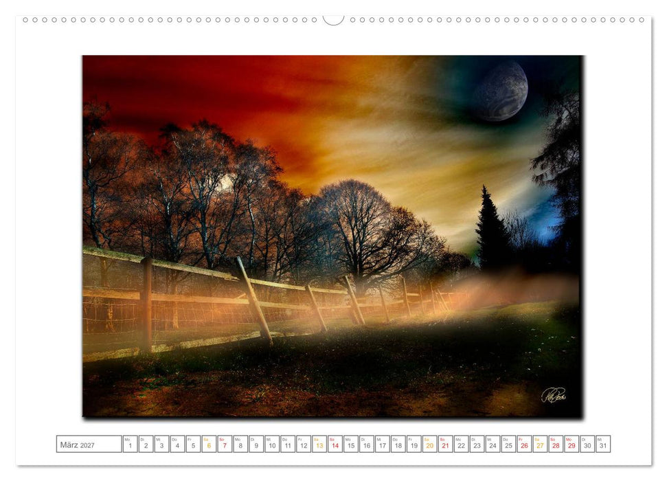 Zwischenzeiten - Zeiten zwischen Tag und Nacht (CALVENDO Premium Wandkalender 2027)