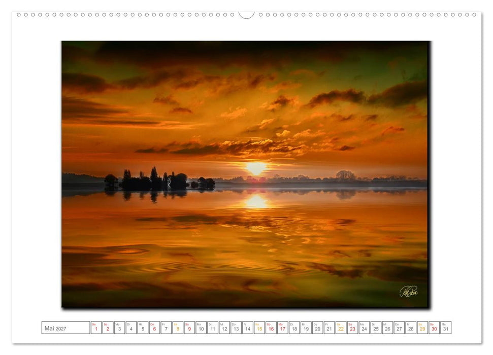 Zwischenzeiten - Zeiten zwischen Tag und Nacht (CALVENDO Premium Wandkalender 2027)