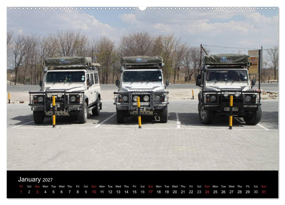 Off-road adventures in Africa (CALVENDO Premium-Calendar 2027)