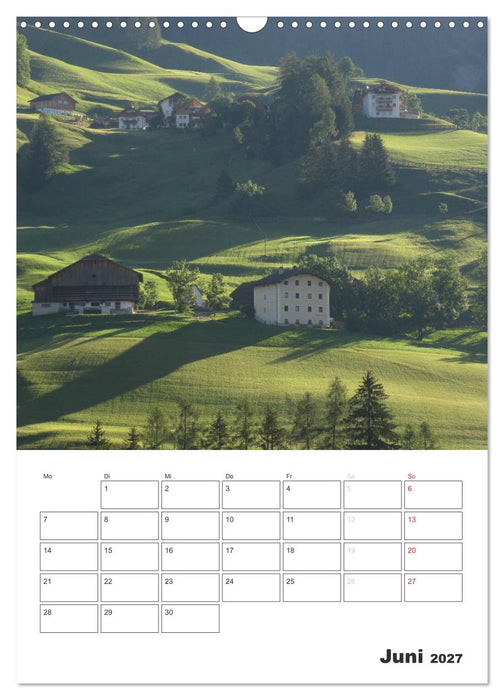 Alta Badia – Traumlandschaft für Bergsteiger und Wanderer (CALVENDO Wandkalender 2027)
