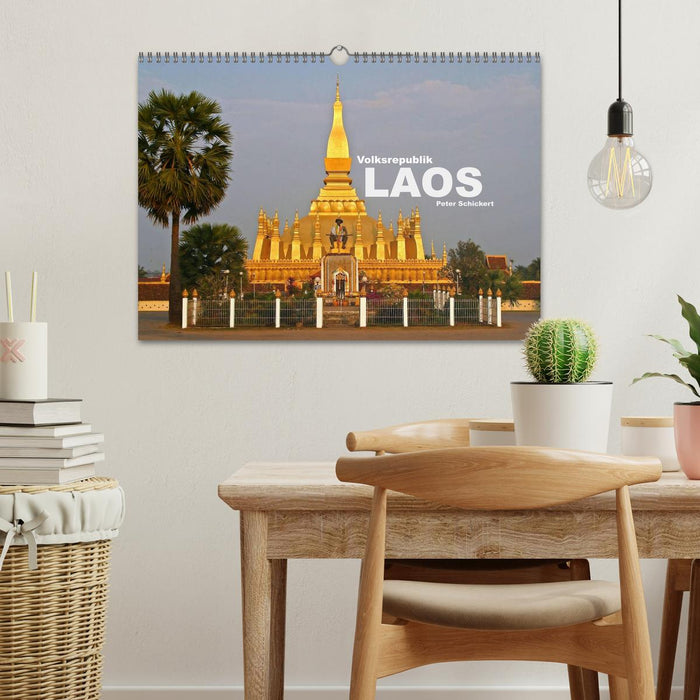 Volksrepublik Laos (CALVENDO Wandkalender 2027)