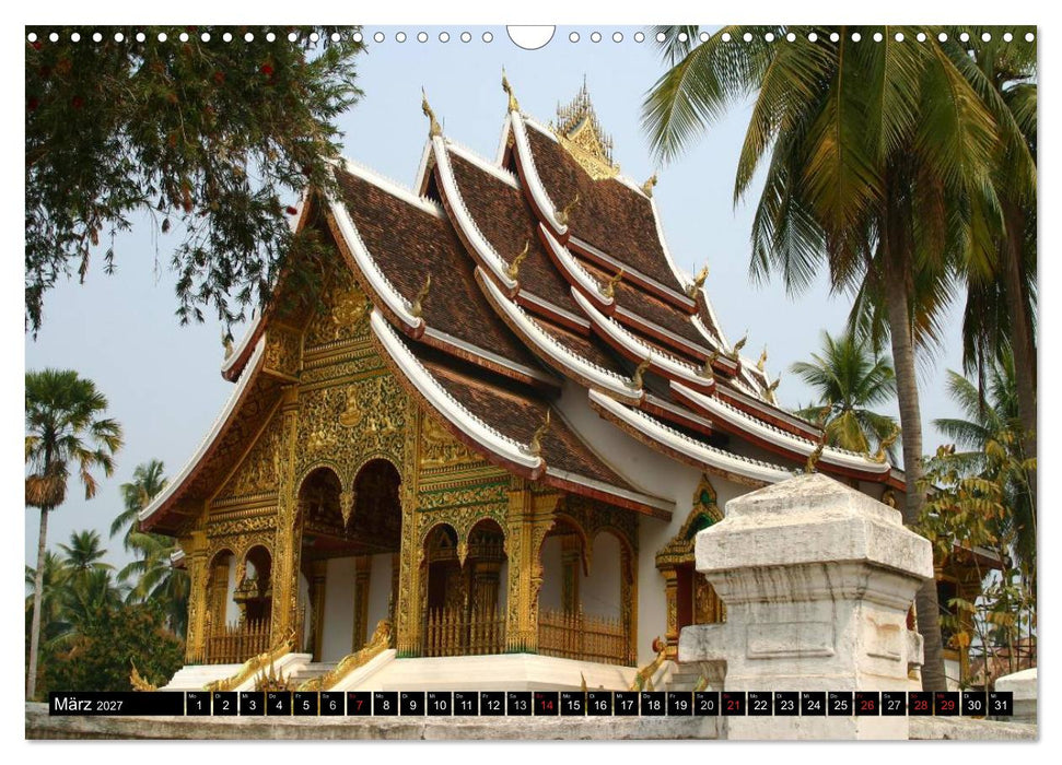 Volksrepublik Laos (CALVENDO Wandkalender 2027)