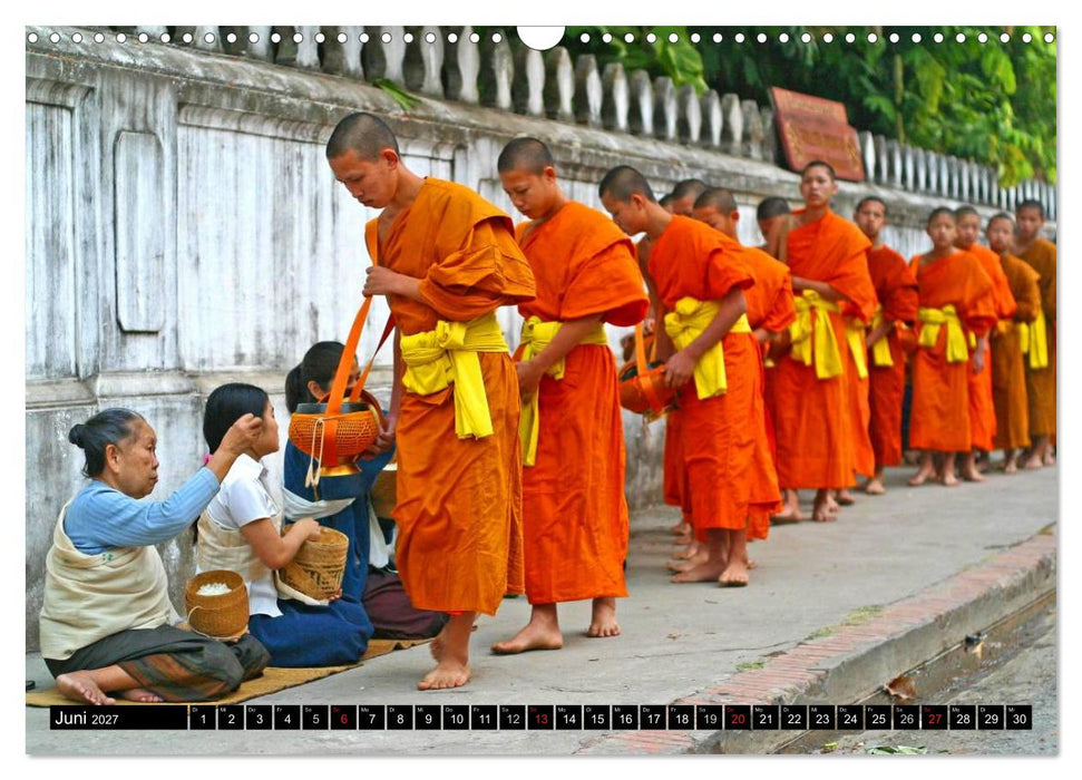 Volksrepublik Laos (CALVENDO Wandkalender 2027)