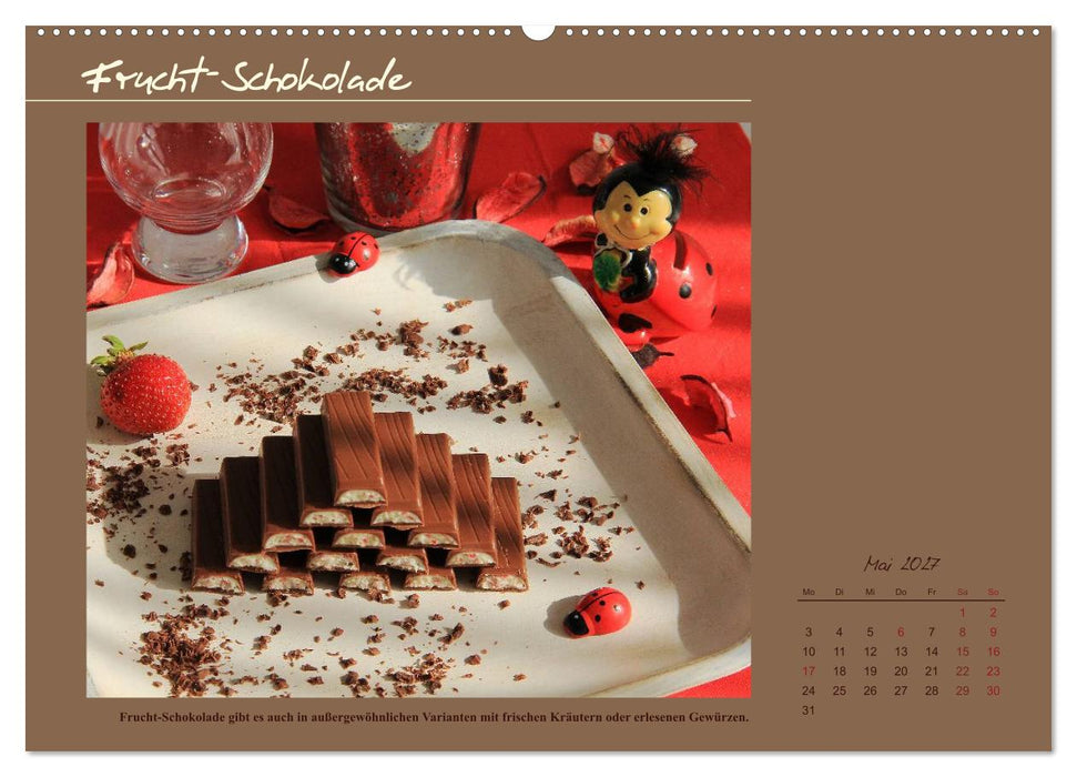 Schokolade - aus der Kakaobohne (CALVENDO Wandkalender 2027)