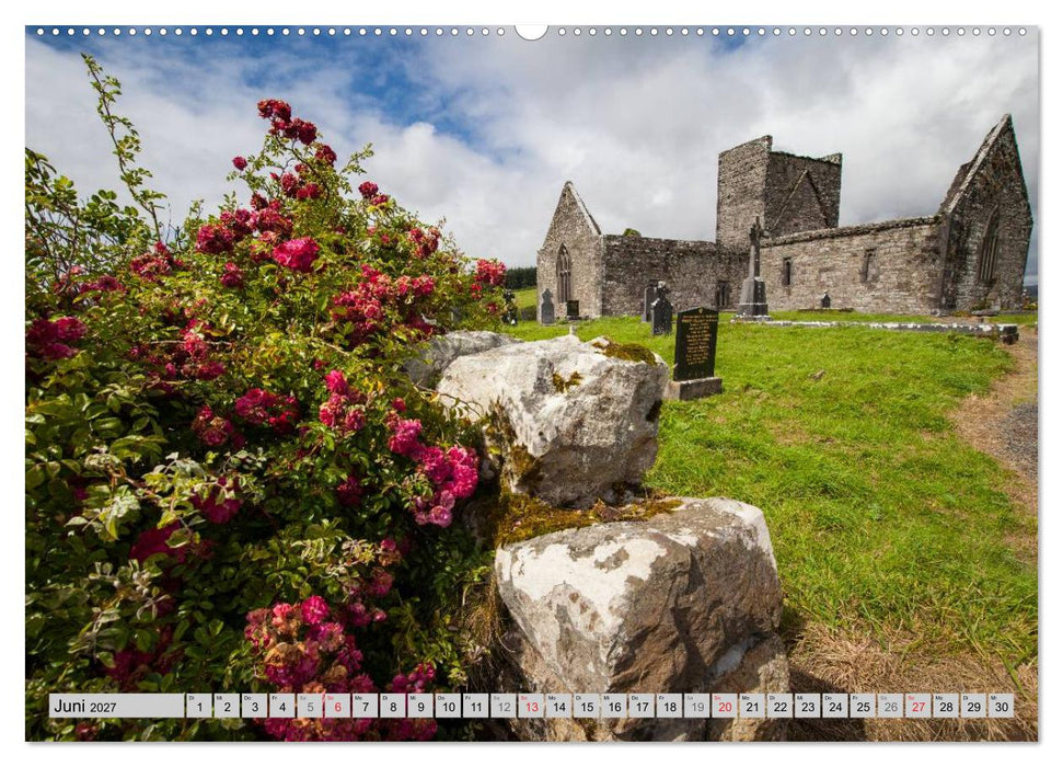 IRLAND - Geheimnisvolle Abteien (CALVENDO Premium Wandkalender 2027)