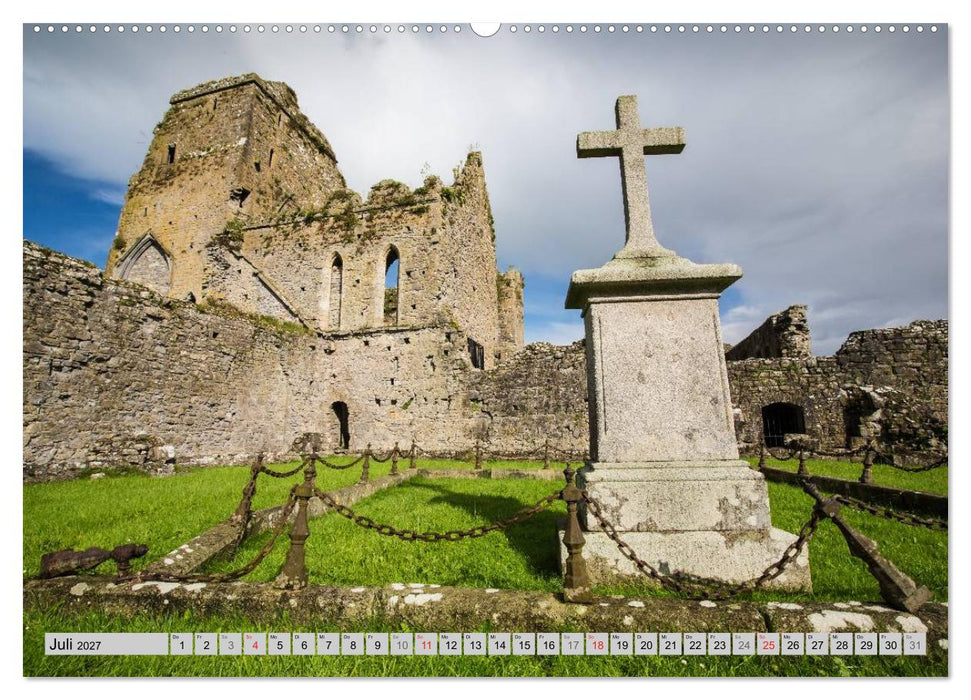 IRLAND - Geheimnisvolle Abteien (CALVENDO Premium Wandkalender 2027)