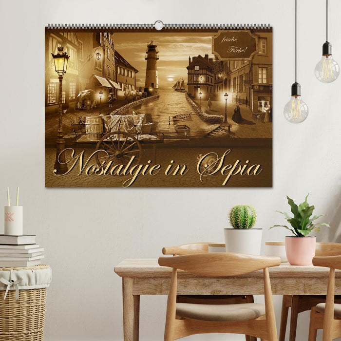 Nostalgie in Sepia (CALVENDO Wandkalender 2027)