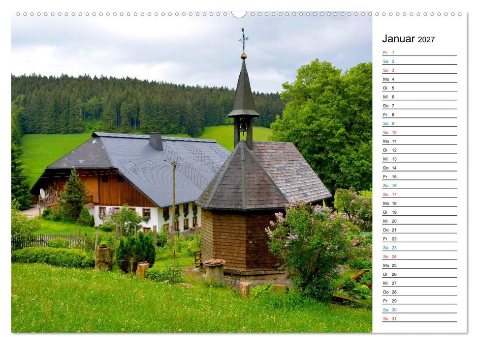 Hochschwarzwald (CALVENDO Premium Wandkalender 2027)