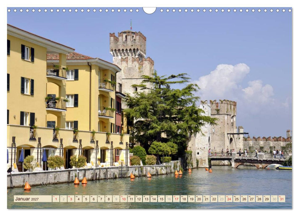 Impressionen vom Gardasee (CALVENDO Wandkalender 2027)