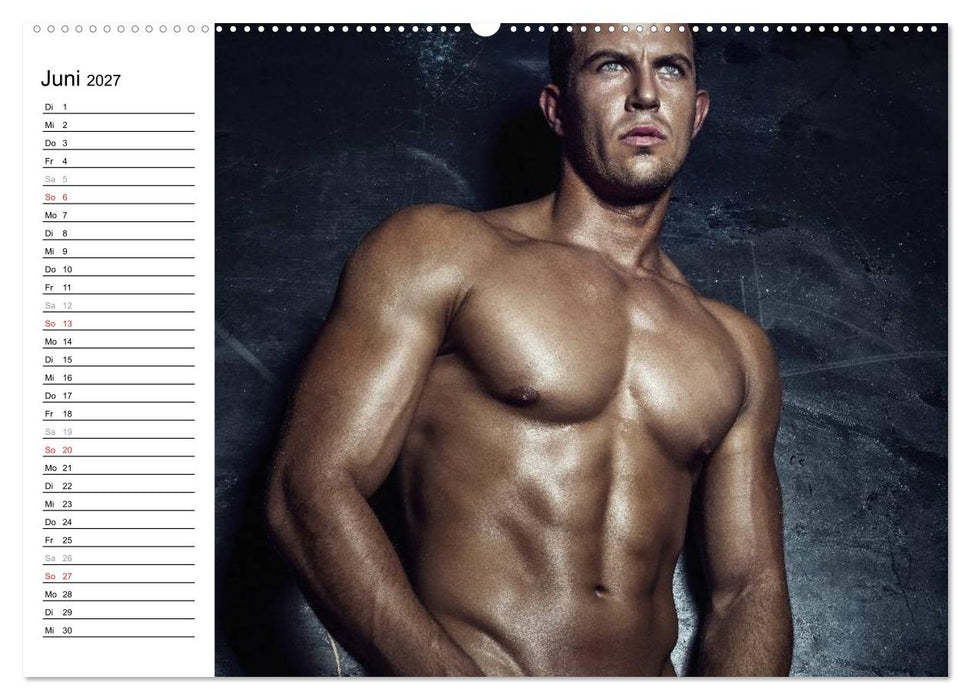 Männer - Maskuline Ästhetik (CALVENDO Premium Wandkalender 2027)