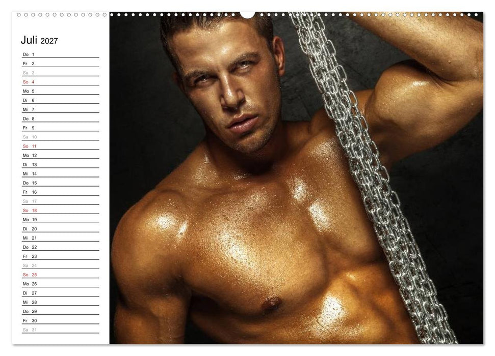 Männer - Maskuline Ästhetik (CALVENDO Premium Wandkalender 2027)