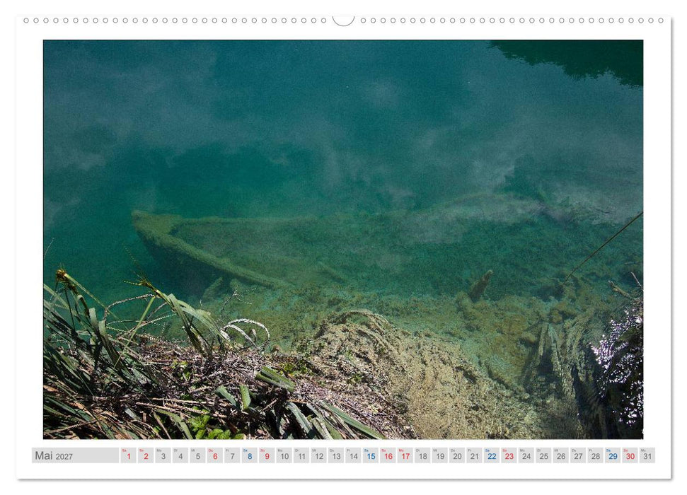 Kroatien - Plitwitzer Seen, Rijeka und Krk (CALVENDO Premium Wandkalender 2027)