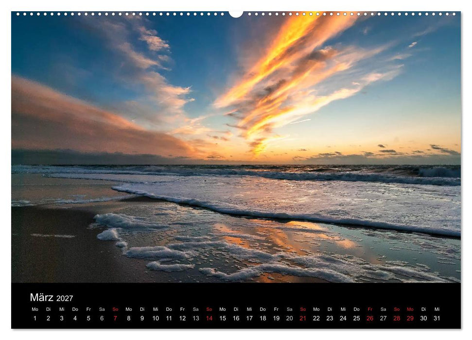 Faszination Meer und Wolken (CALVENDO Premium Wandkalender 2027)