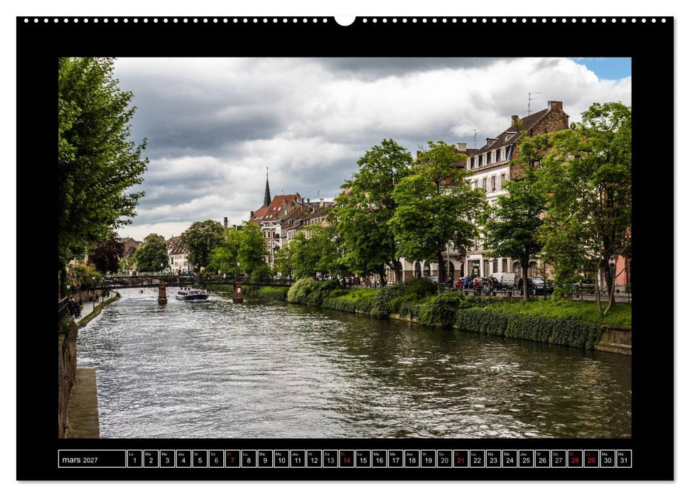 Strasbourg La Petite France (CALVENDO Calendrier supérieur 2027)