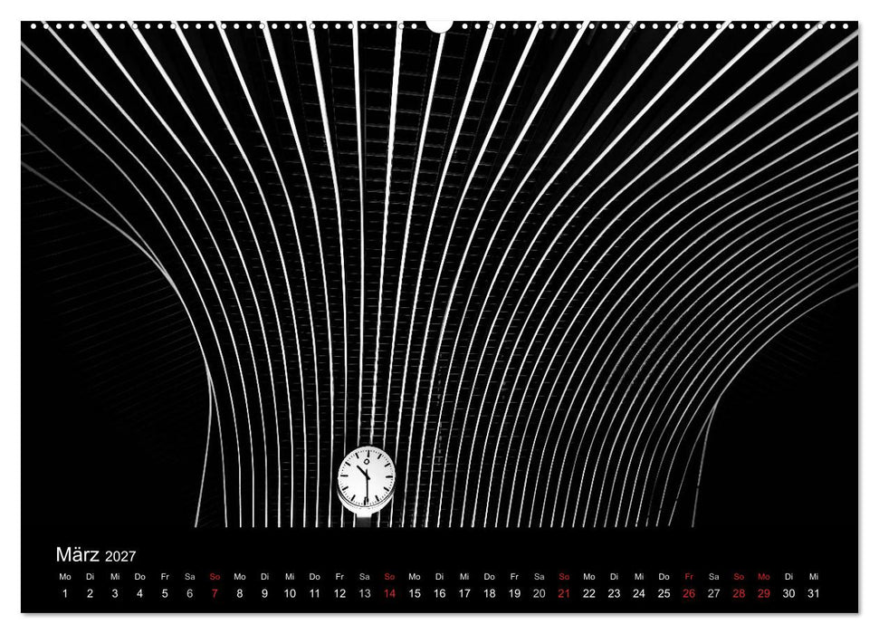Black-Schwarz-Noir 2027 (CALVENDO Wandkalender 2027)