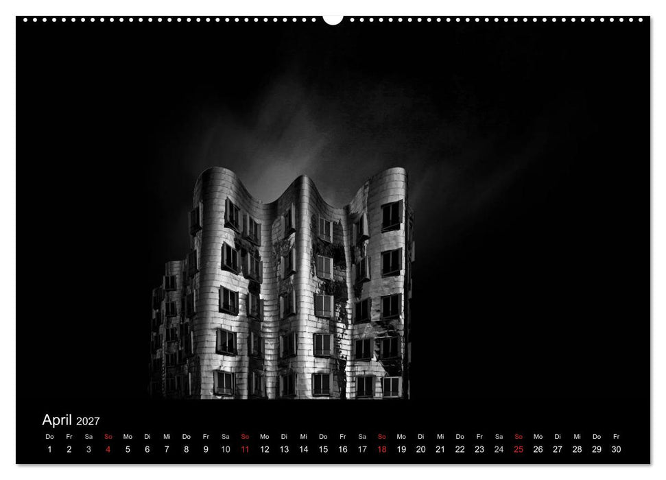 Black-Schwarz-Noir 2027 (CALVENDO Wandkalender 2027)