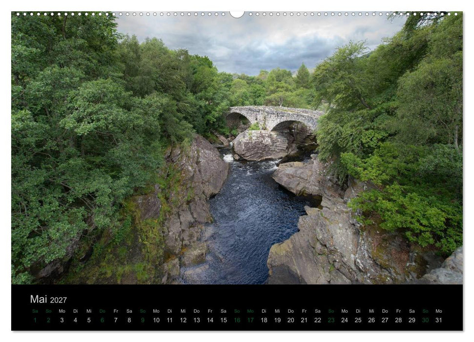 Schottland Highlands und Ostküste (CALVENDO Premium Wandkalender 2027)