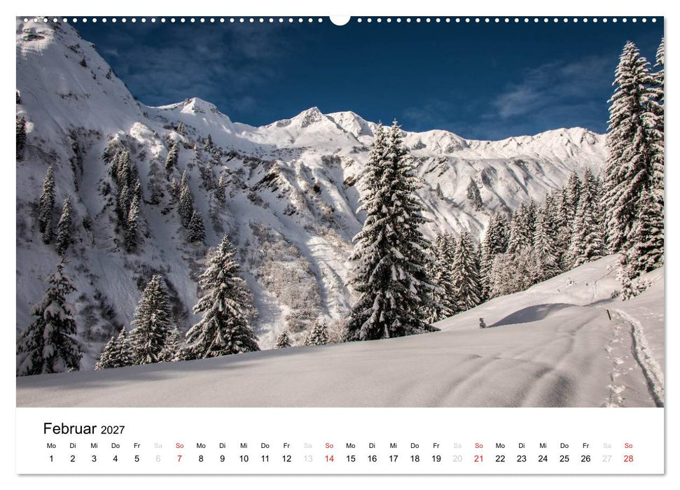 Bergpixel "kreuz und quer durch die Alpen" (CALVENDO Wandkalender 2027)