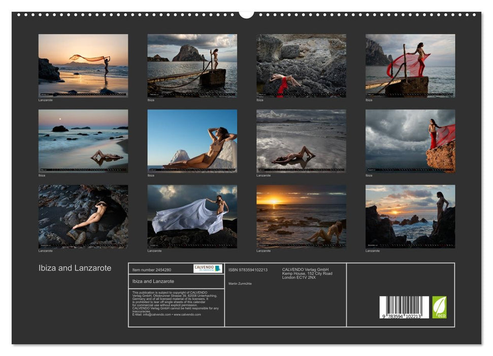 Ibiza and Lanzarote (CALVENDO Premium-Calendar 2027)