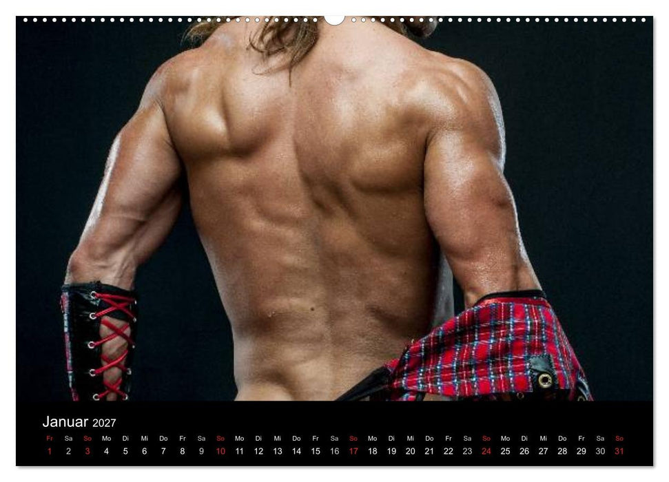 Männer - Erotische Gladiatoren (CALVENDO Wandkalender 2027)