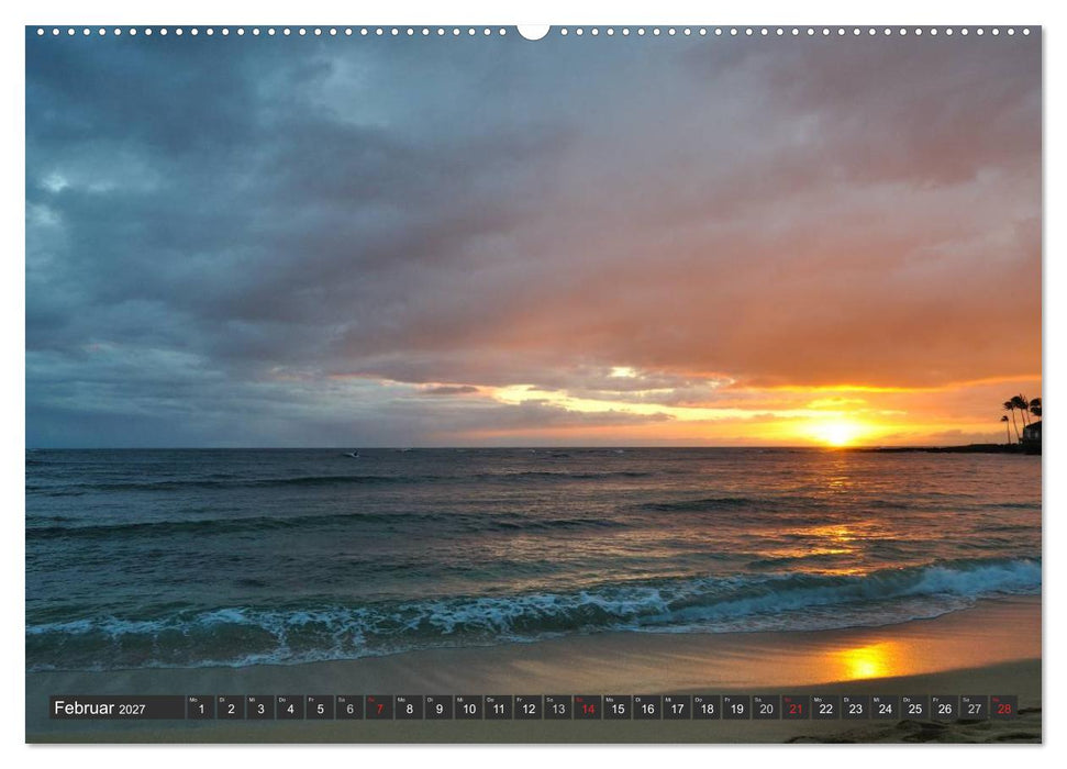 Sonne, Meer und Wolken (CALVENDO Premium Wandkalender 2027)