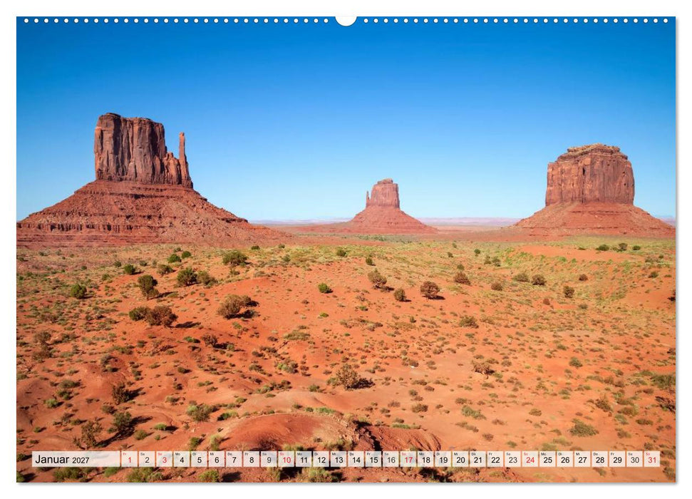 ARIZONA UND UTAH Ein einzigartiges Erlebnis (CALVENDO Premium Wandkalender 2027)