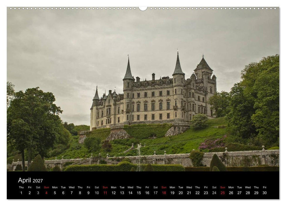 Historic Scotland (CALVENDO Premium-Calendar 2027)