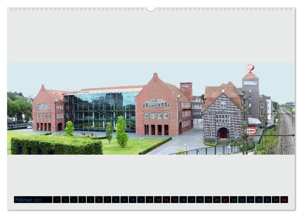 Bielefeld gibt es! Stadtpanoramen Teil 2 (CALVENDO Premium Wandkalender 2027)