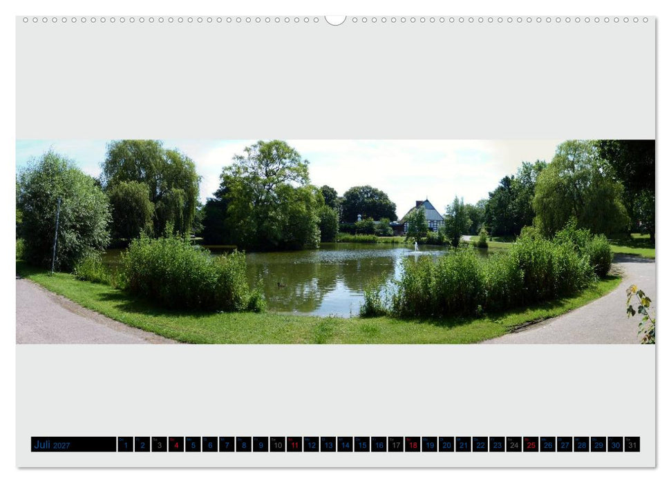 Bielefeld gibt es! Stadtpanoramen Teil 2 (CALVENDO Premium Wandkalender 2027)