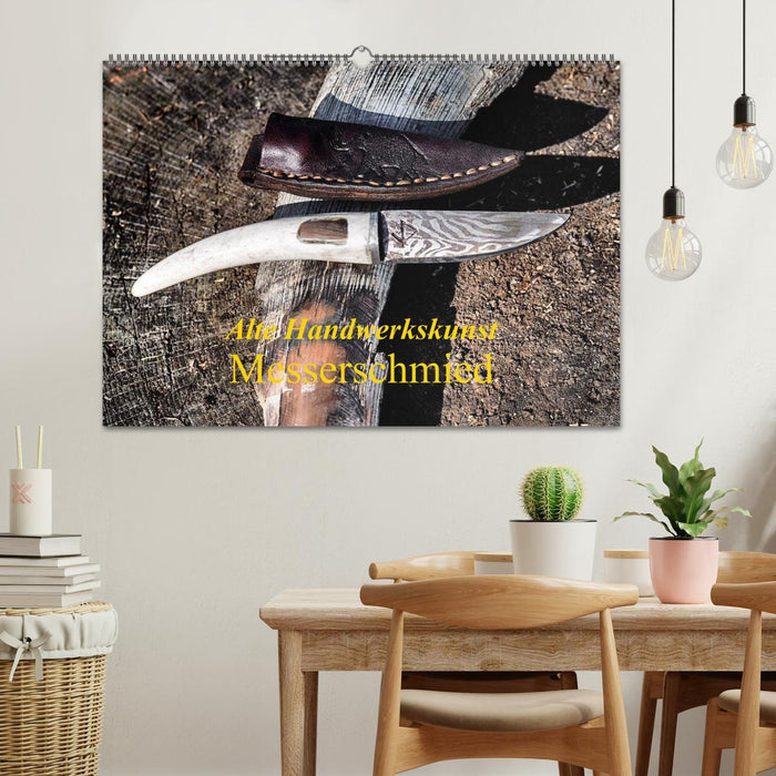 Alte Handwerkskunst Messerschmied (CALVENDO Wandkalender 2027)