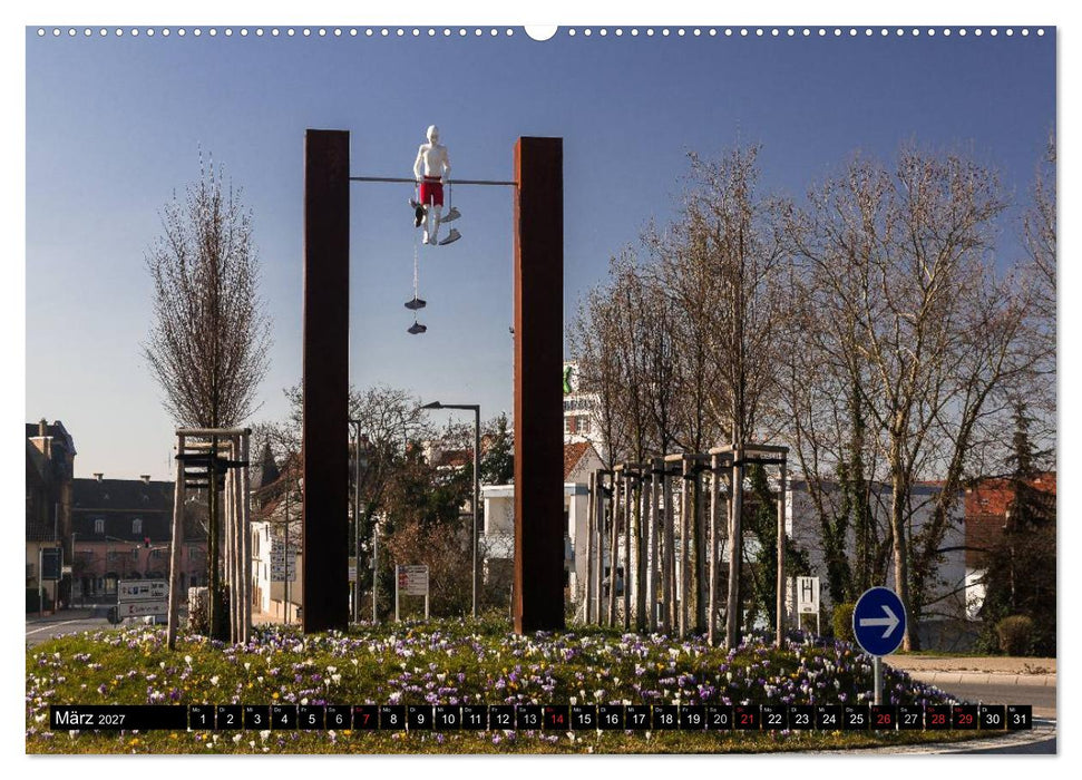 Schwetzinger Stadtansichten (CALVENDO Premium Wandkalender 2027)