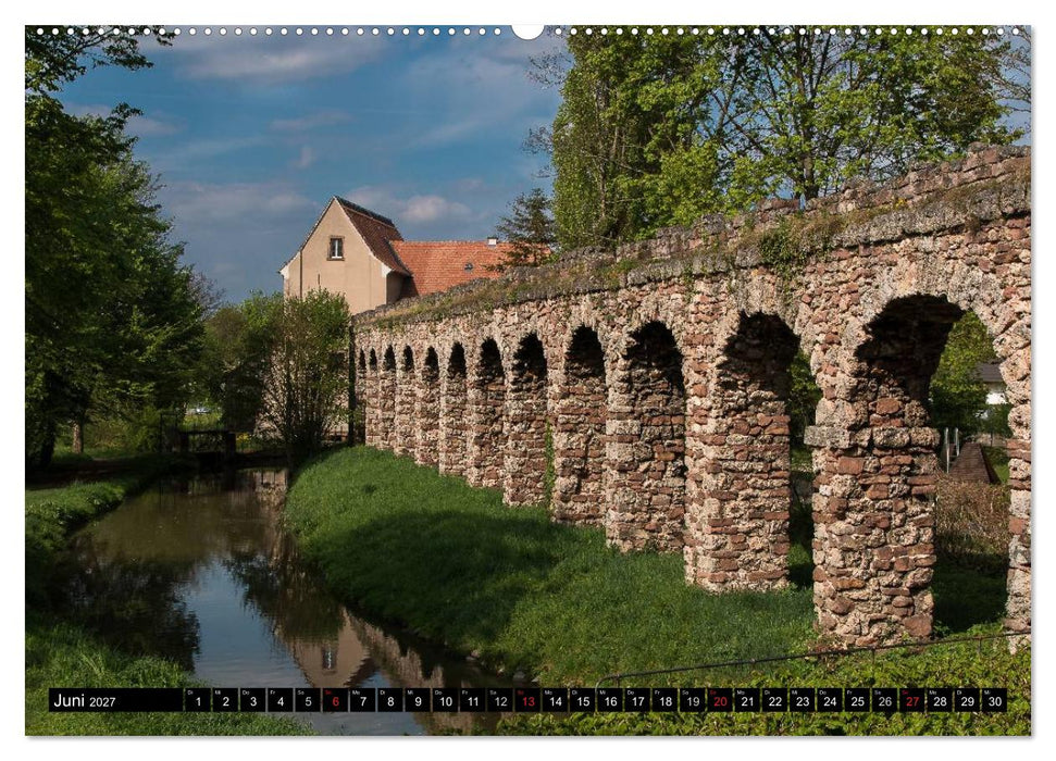 Schwetzinger Stadtansichten (CALVENDO Premium Wandkalender 2027)