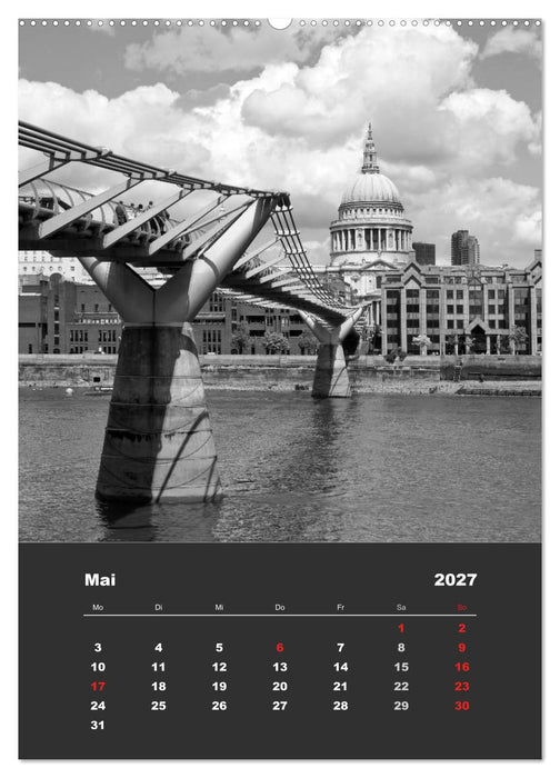 Glanzlichter einer Metropole LONDON (CALVENDO Premium Wandkalender 2027)