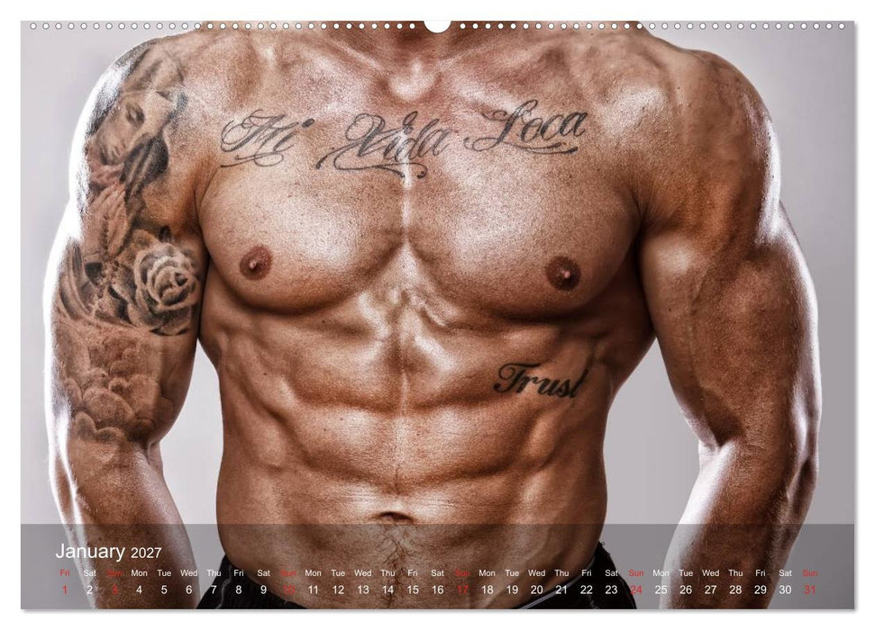 Erotica • Gladiators & Angels (CALVENDO Premium-Calendar 2027)