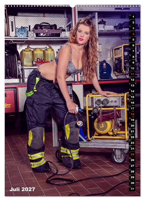 Feuerwehrkalender 2027 (CALVENDO Premium Wandkalender 2027)