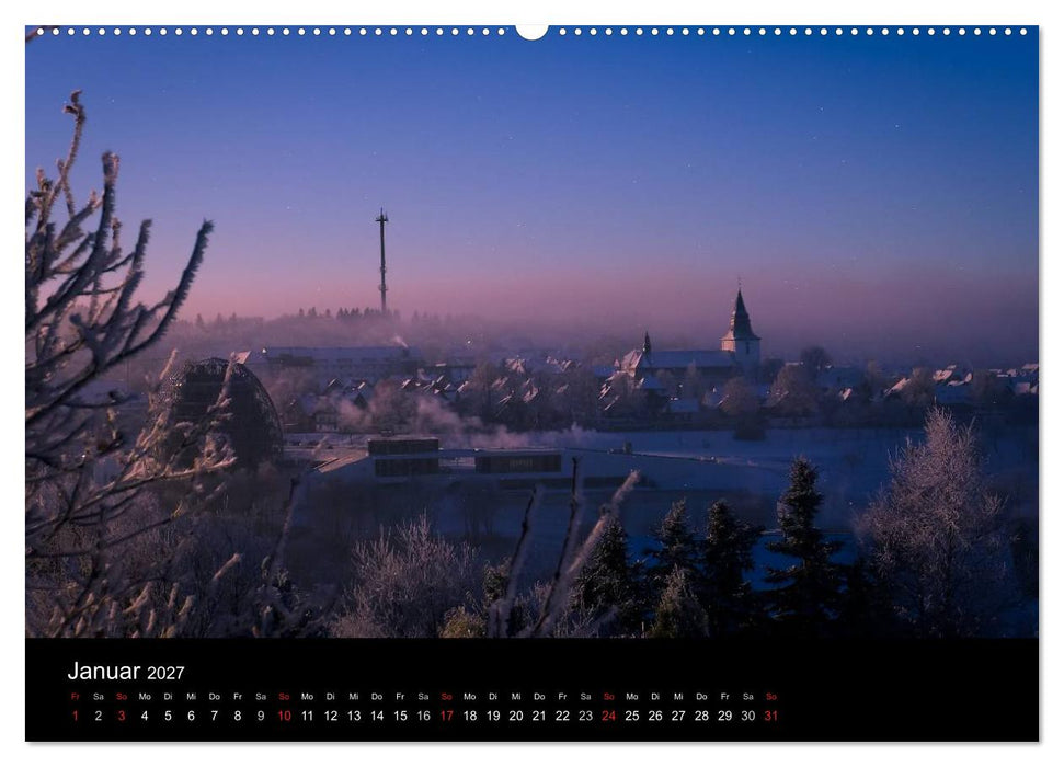 Winterberg - Sauerland - Eine Landschaft in Bildern (CALVENDO Wandkalender 2027)