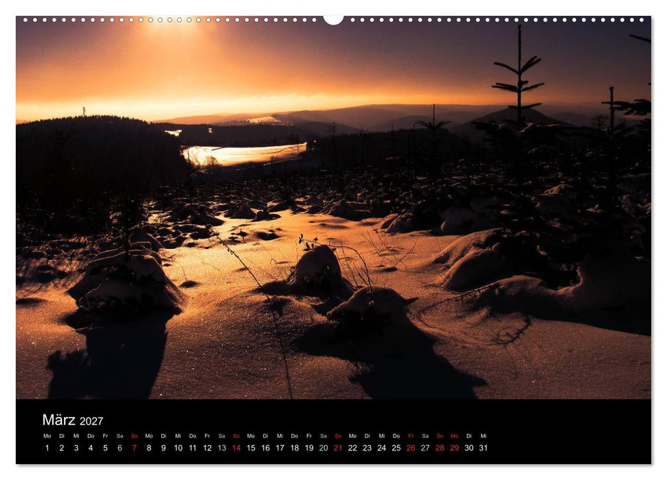 Winterberg - Sauerland - Eine Landschaft in Bildern (CALVENDO Wandkalender 2027)
