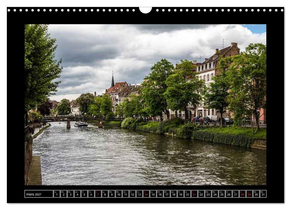 Strasbourg La Petite France (CALVENDO Calendrier mensuel 2027)
