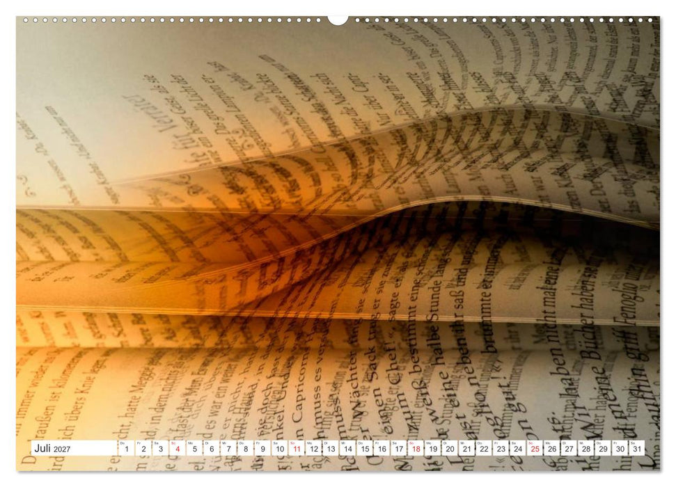 Ars Libri - Kunstwerk Buch (CALVENDO Premium Wandkalender 2027)